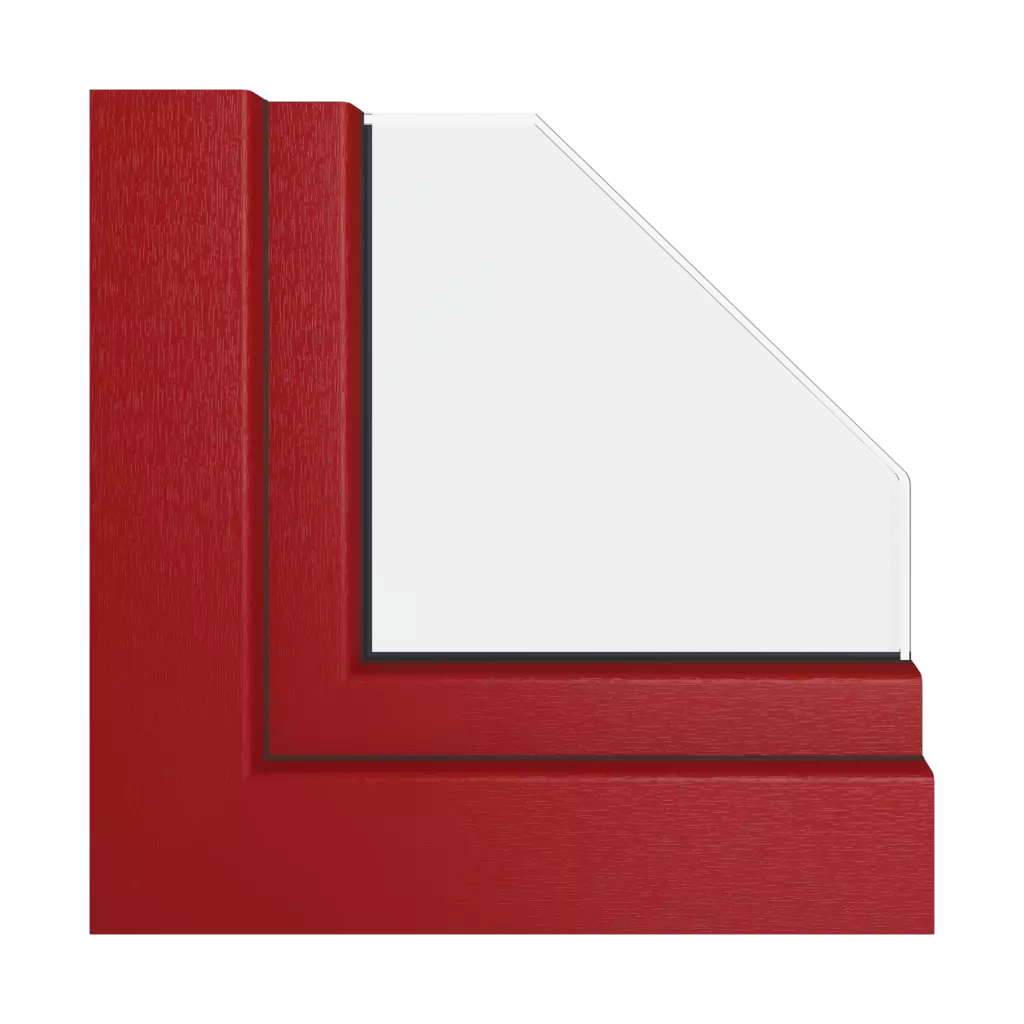 Rouge rubis fenetres couleur-de-la-fenetre couleurs-veka   