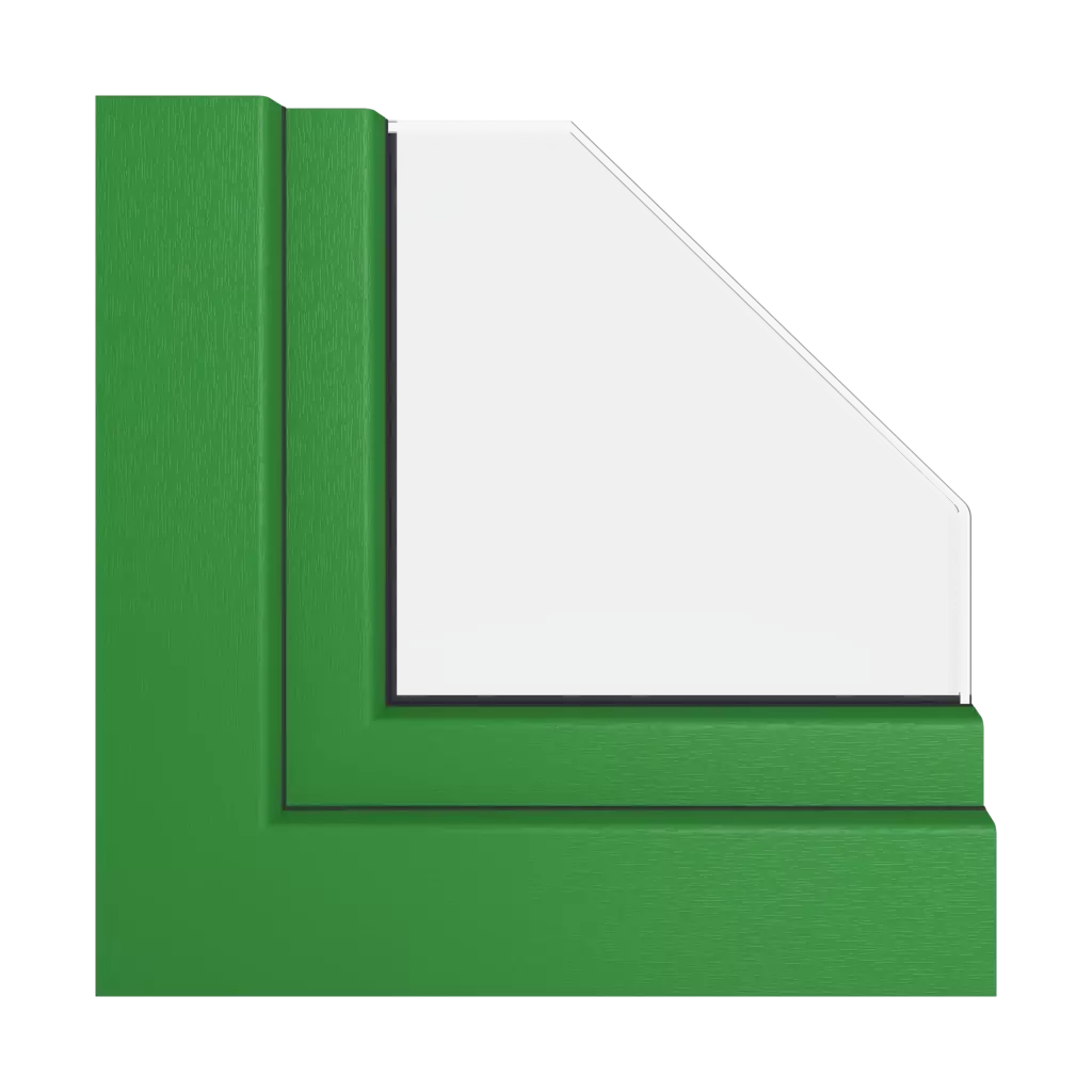 Vert émeraude fenetres profils-de-fenetre veka softline-82-md