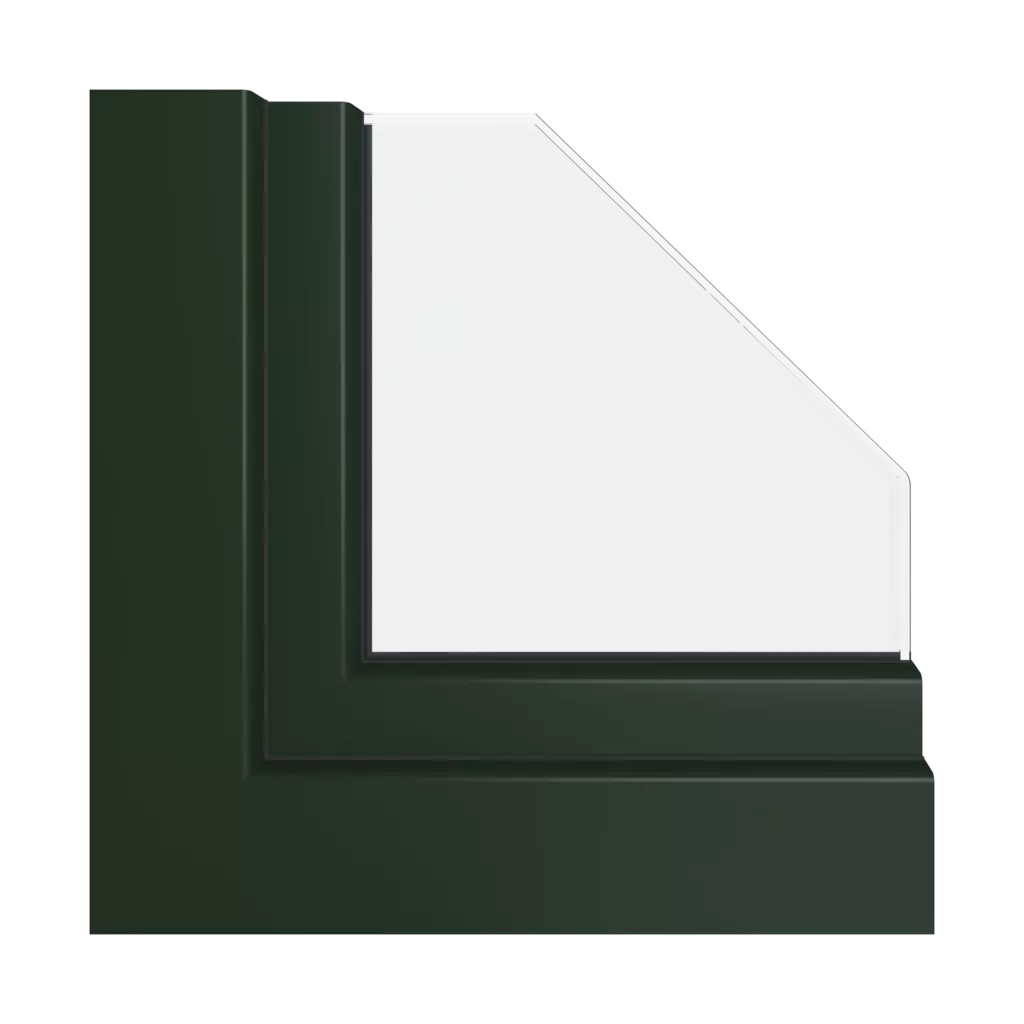 Ultramat vert foncé fenetres profils-de-fenetre veka vekamotion-82