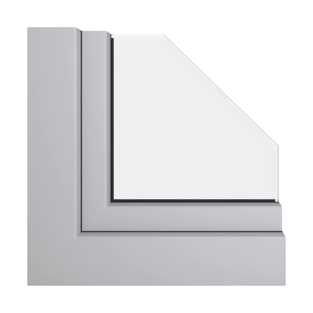 Gris platine ultramat fenetres profils-de-fenetre veka perfectline-standard