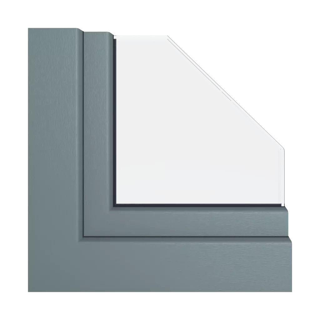 Gris basalte fenetres profils-de-fenetre veka perfectline-standard