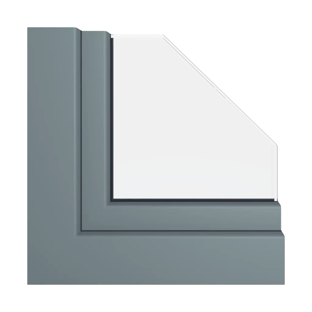 Uni gris basalte fenetres profils-de-fenetre veka perfectline-standard