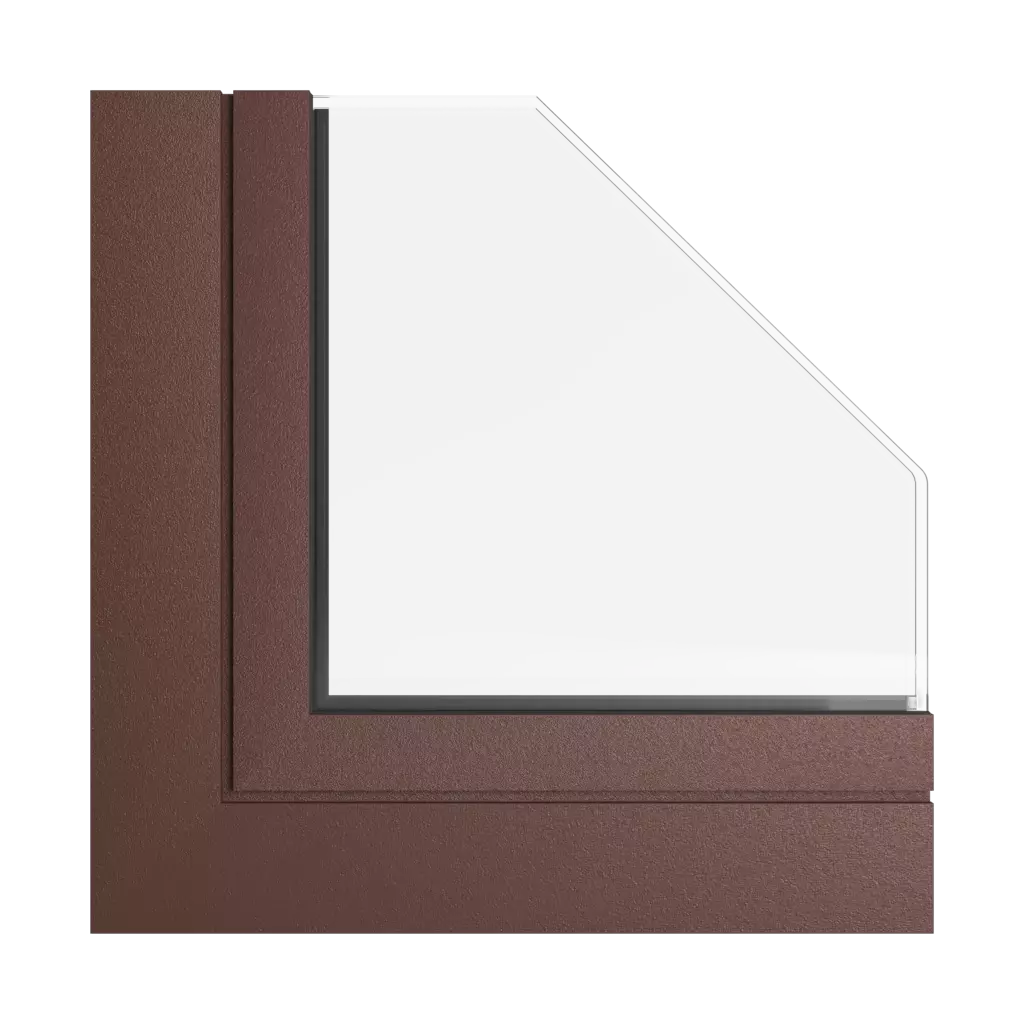 Brun acajou fenetres profils-de-fenetre aliplast