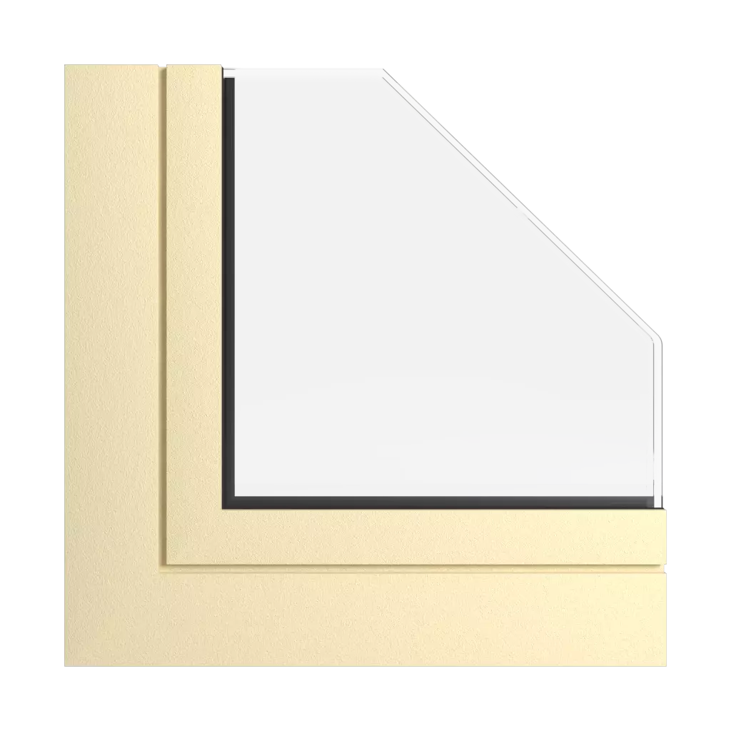 Beige paille fenetres profils-de-fenetre aliplast