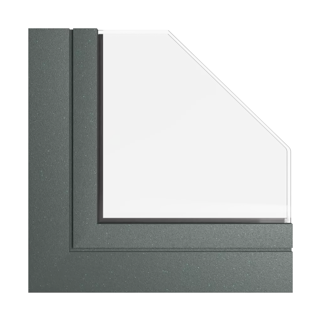 Métallisé vert tiger fenetres profils-de-fenetre aliplast