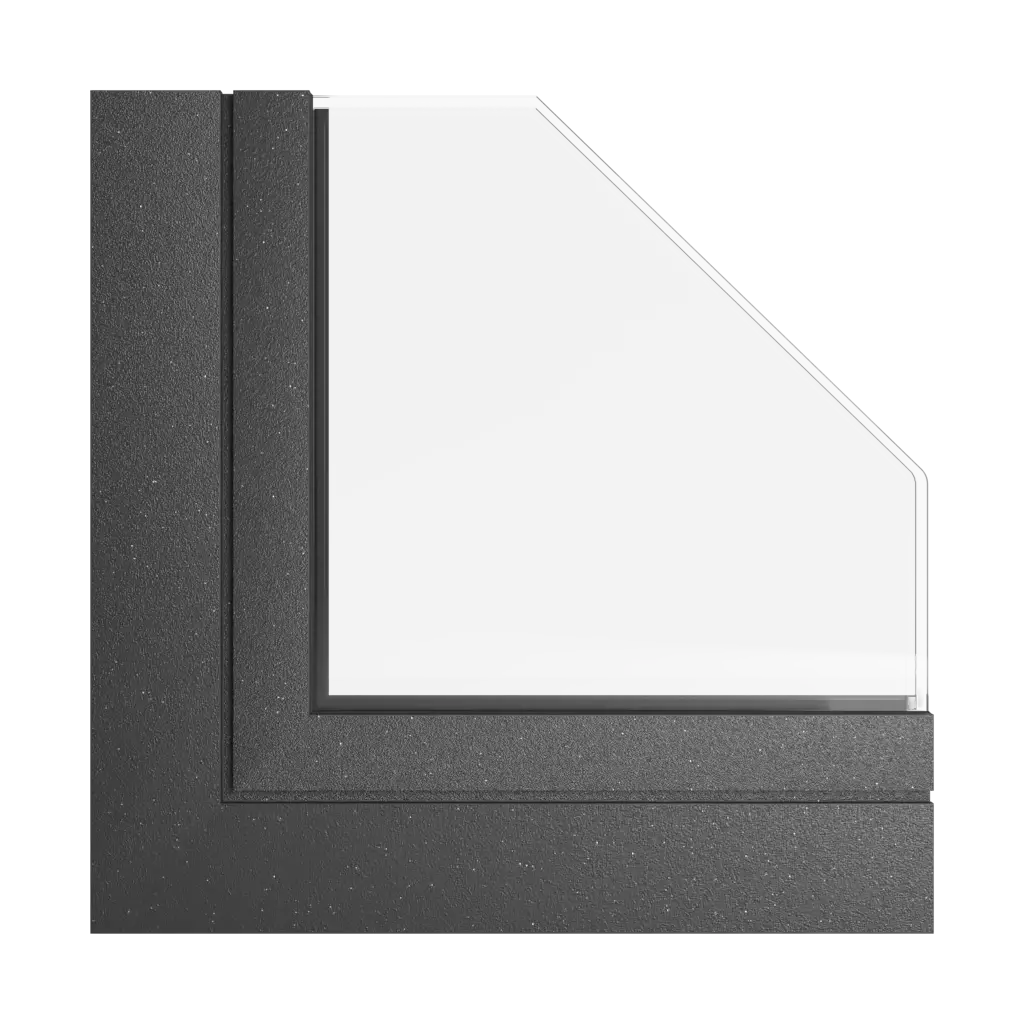 Noir profond tiger produits fenetres-de-facade    