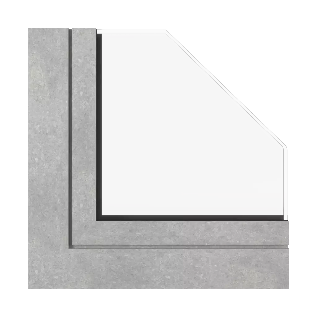 Béton fenetres profils-de-fenetre aluprof effet-ei-mb-sr50n