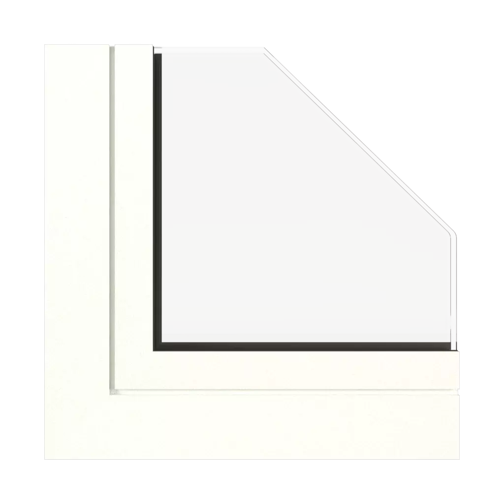 Structure fine blanche fenetres profils-de-fenetre aluprof mb-86st