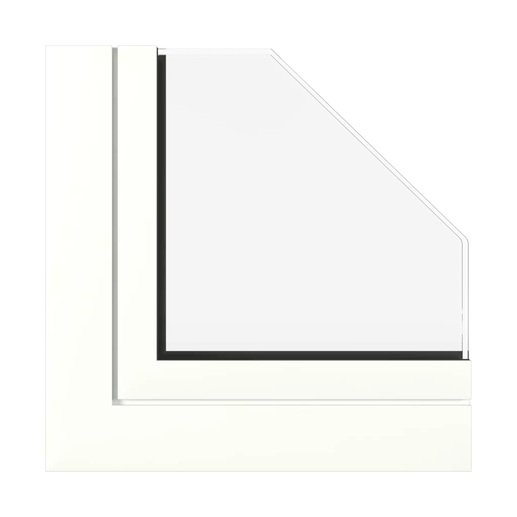 Blanc satiné fenetres profils-de-fenetre aluprof mb-86st