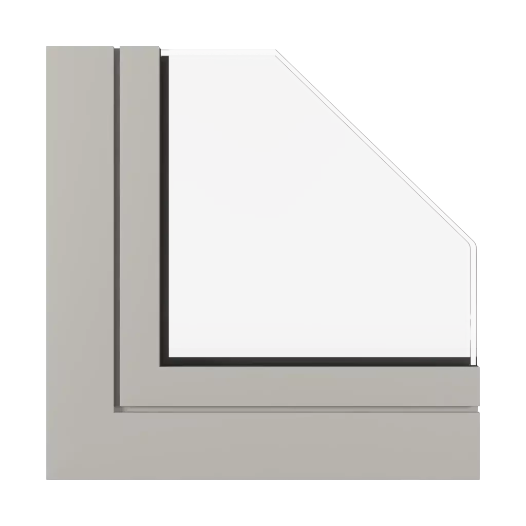 Gris SK fenetres profils-de-fenetre aluprof mb-118ei