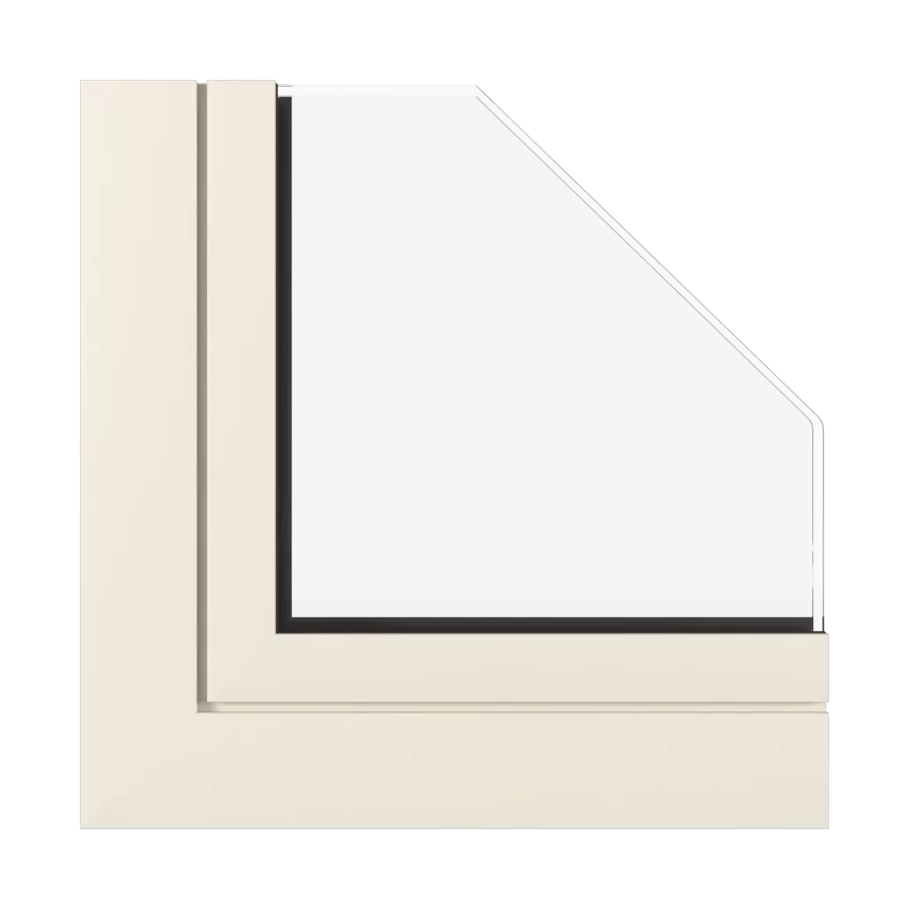 Blanc crème SK fenetres profils-de-fenetre aluprof mb-sr50n