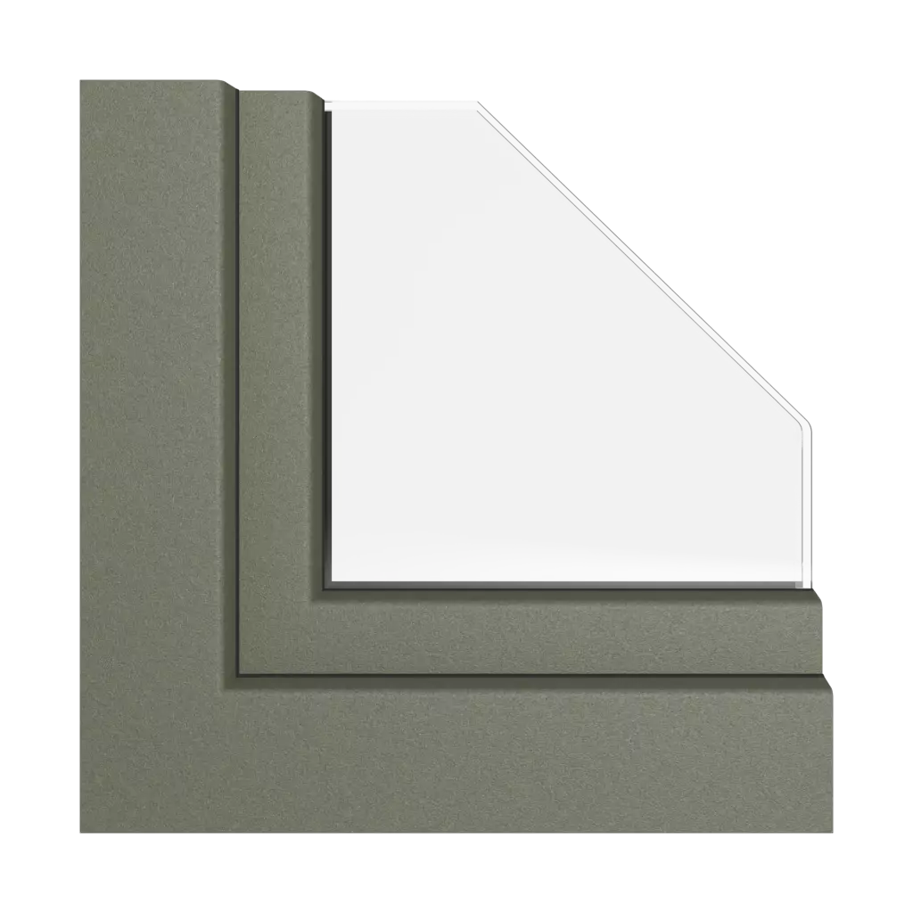 Gris quartzite mat fenetres profils-de-fenetre rehau synego-slide