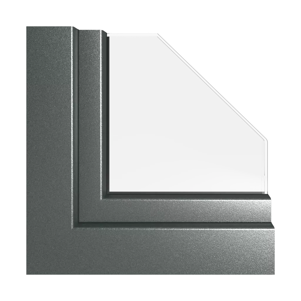 Alux anthracite fenetres profils-de-fenetre rehau synego-slide