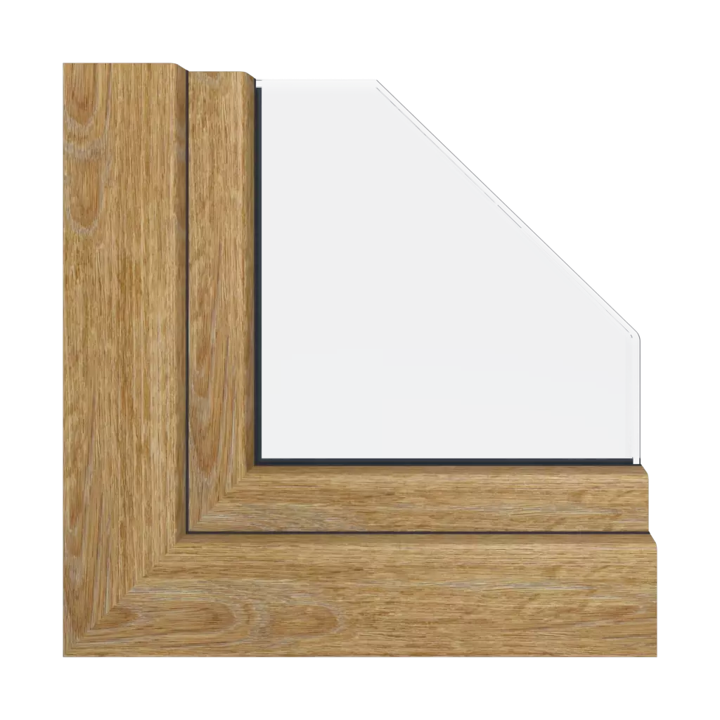 Bois de malt de chêne de Turner fenetres profils-de-fenetre rehau hst-synego