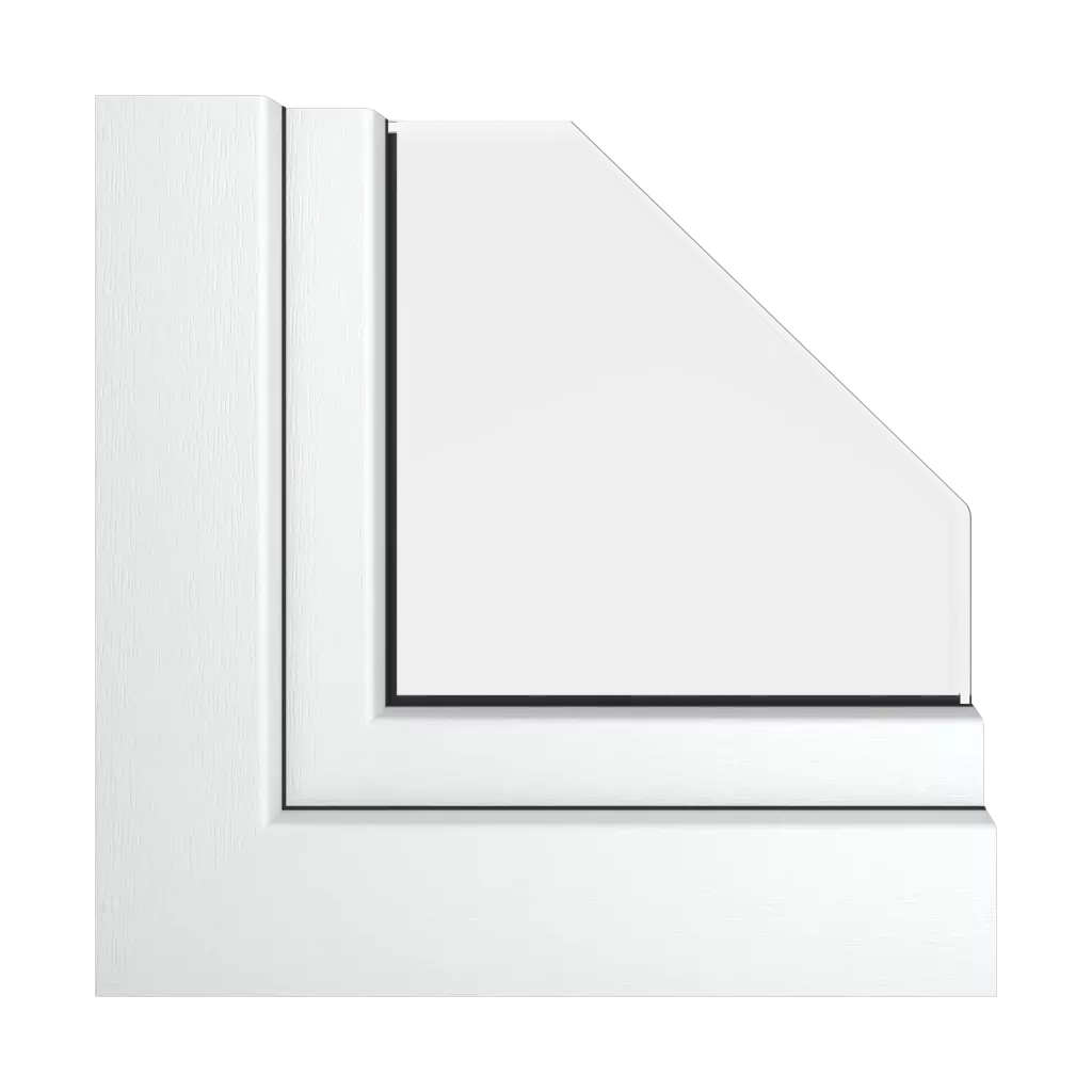 Blanc texturé fenetres profils-de-fenetre aluplast smart-slide