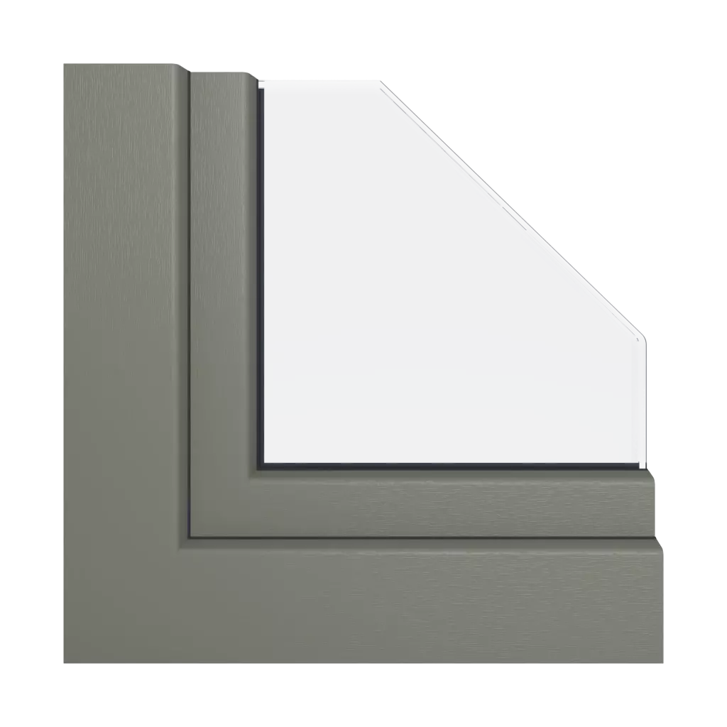 Gris quartz texturé fenetres profils-de-fenetre aluplast ideal-7000