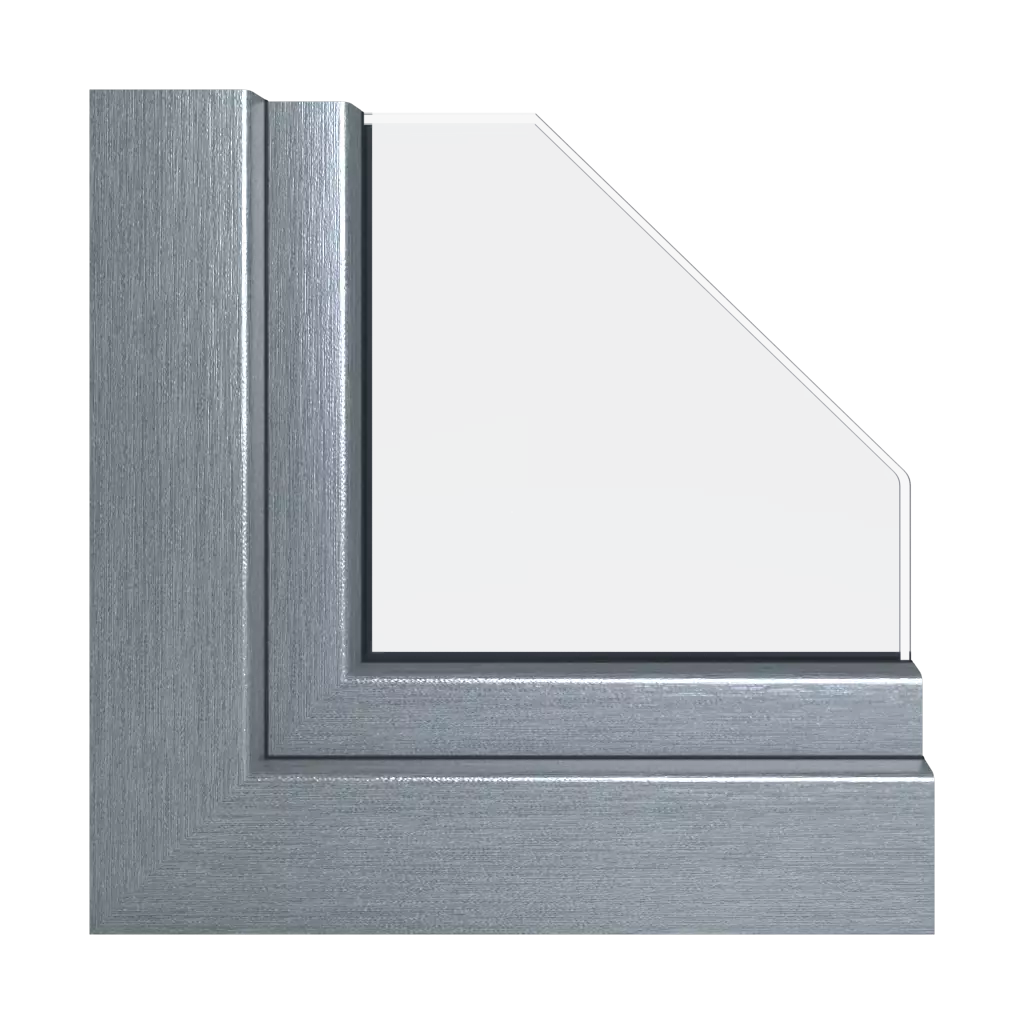 Argent métallisé fenetres profils-de-fenetre schuco livingslide