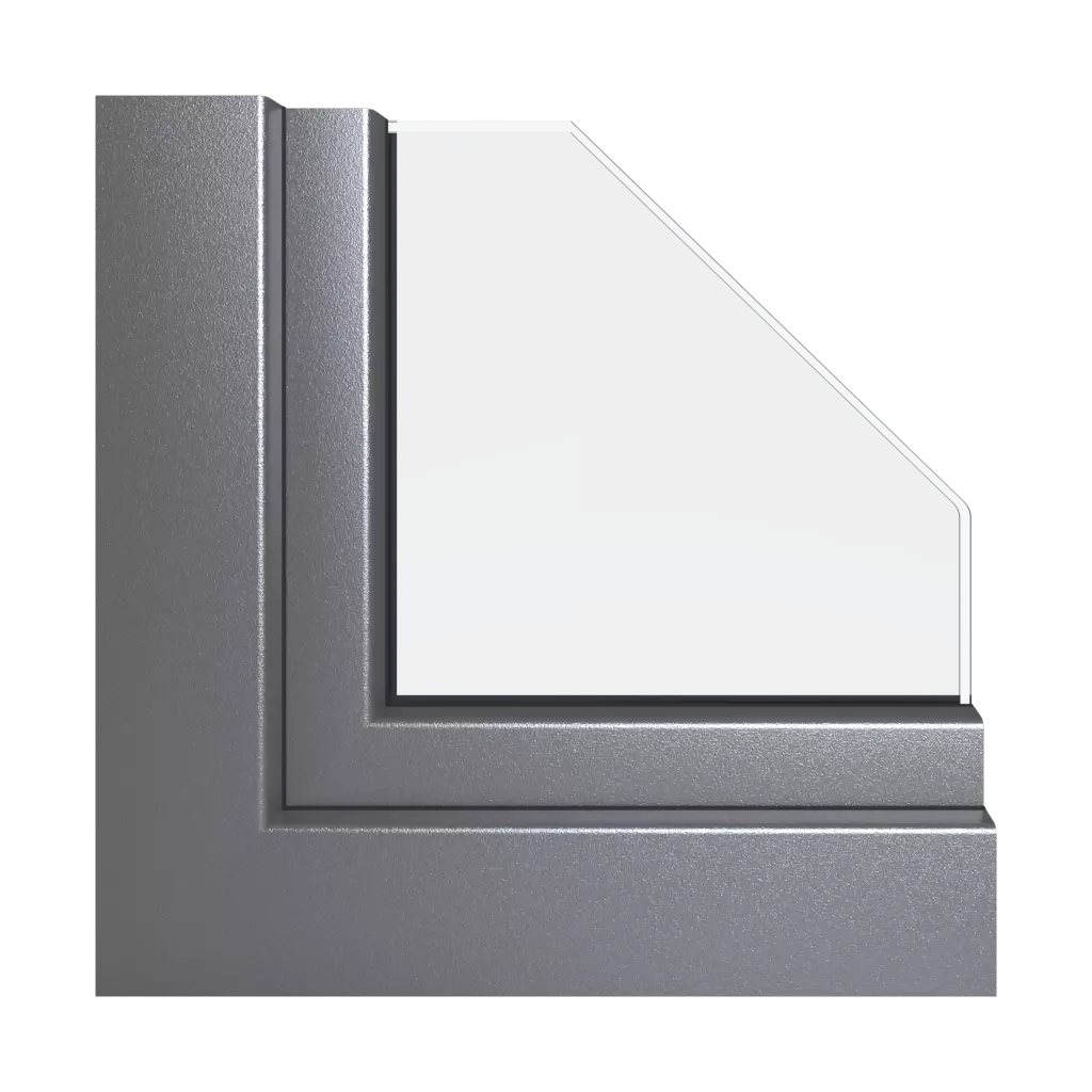 Aluminium gris Alux fenetres profils-de-fenetre schuco livingslide