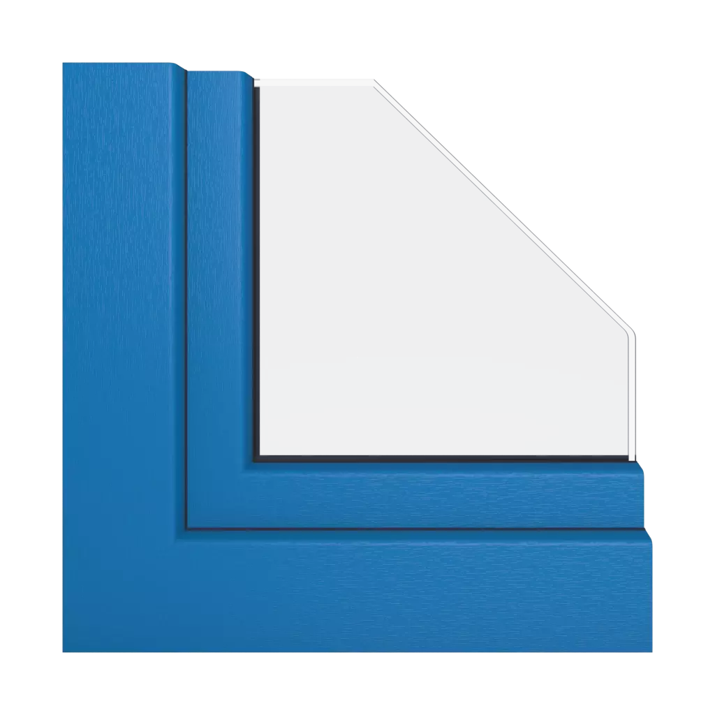 Bleu brillant fenetres profils-de-fenetre schuco livingslide