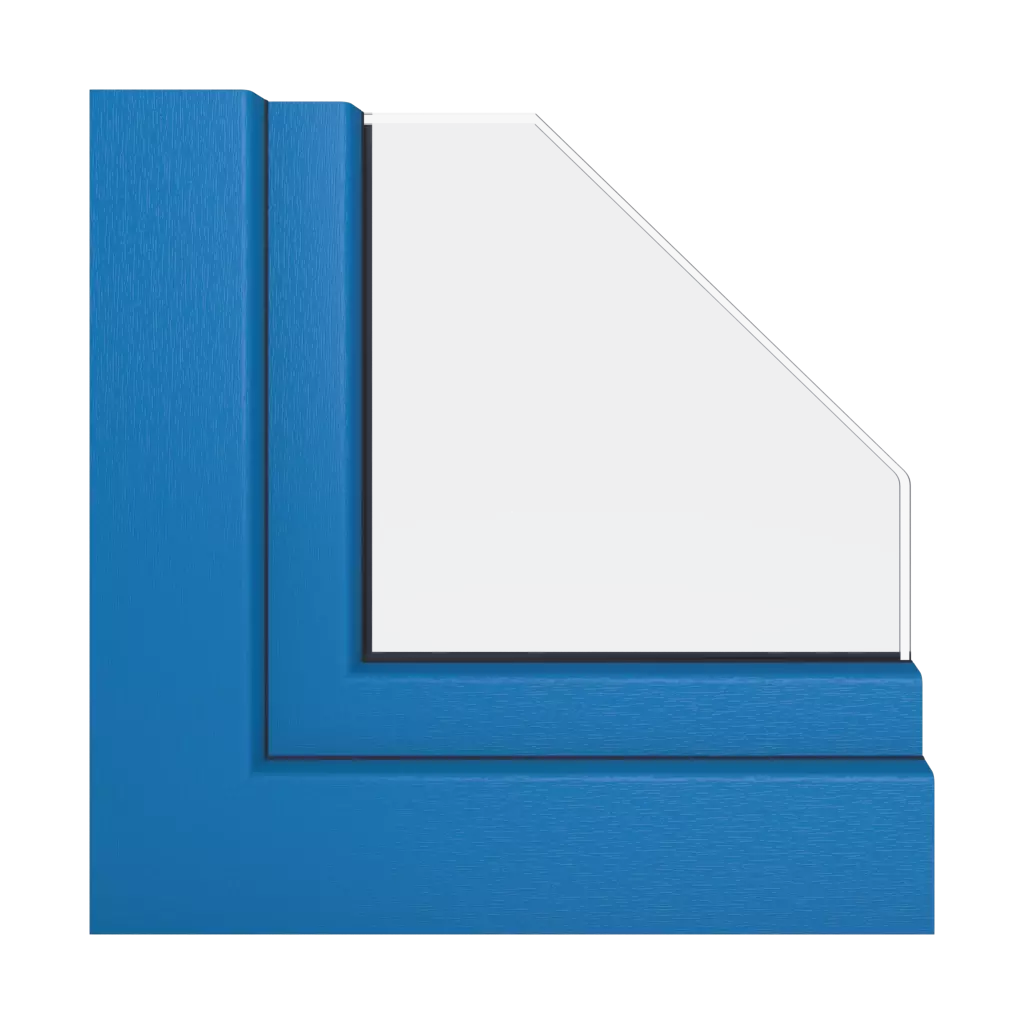 Bleu brillant fenetres profils-de-fenetre schuco living-md