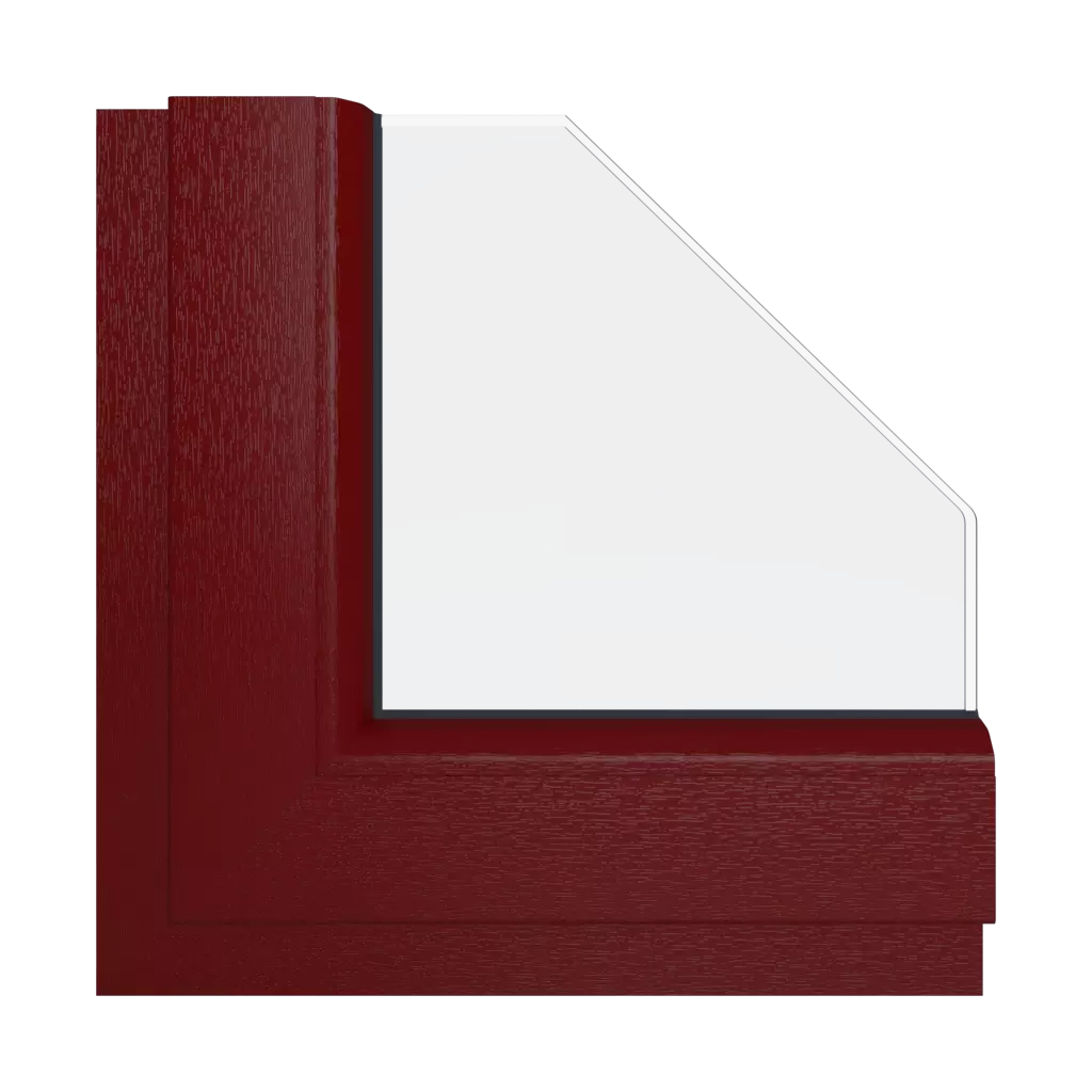 Rouge fenetres couleur-de-la-fenetre couleurs-schuco rouge interior