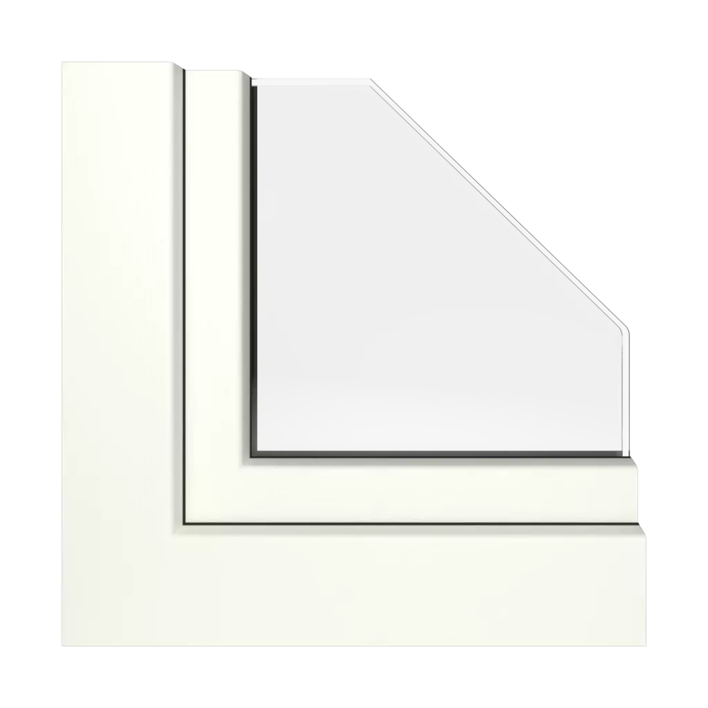 Blanc II fenetres profils-de-fenetre kommerling systeme-76-md