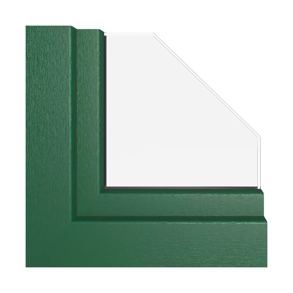 Mousse verte fenetres profils-de-fenetre kommerling systeme-76-md