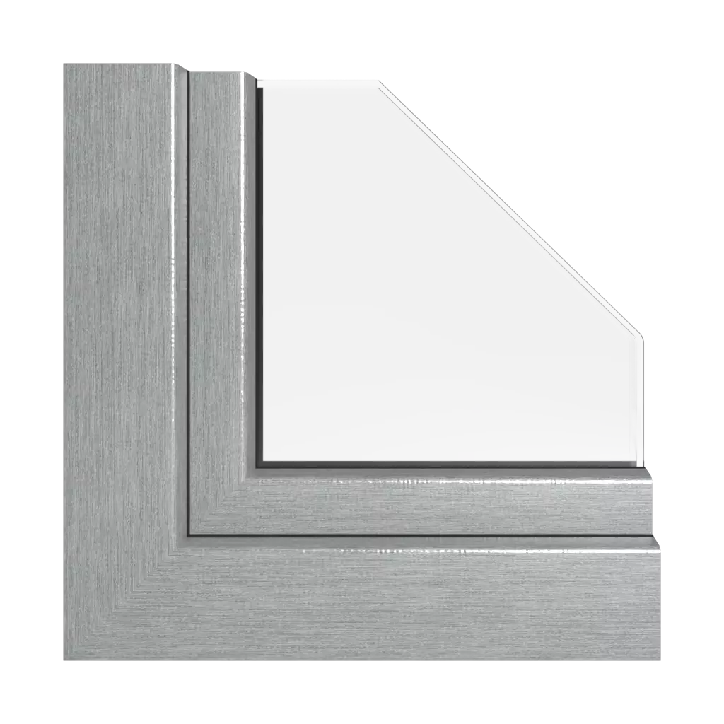 Metbrush argent fenetres profils-de-fenetre kommerling systeme-76-md