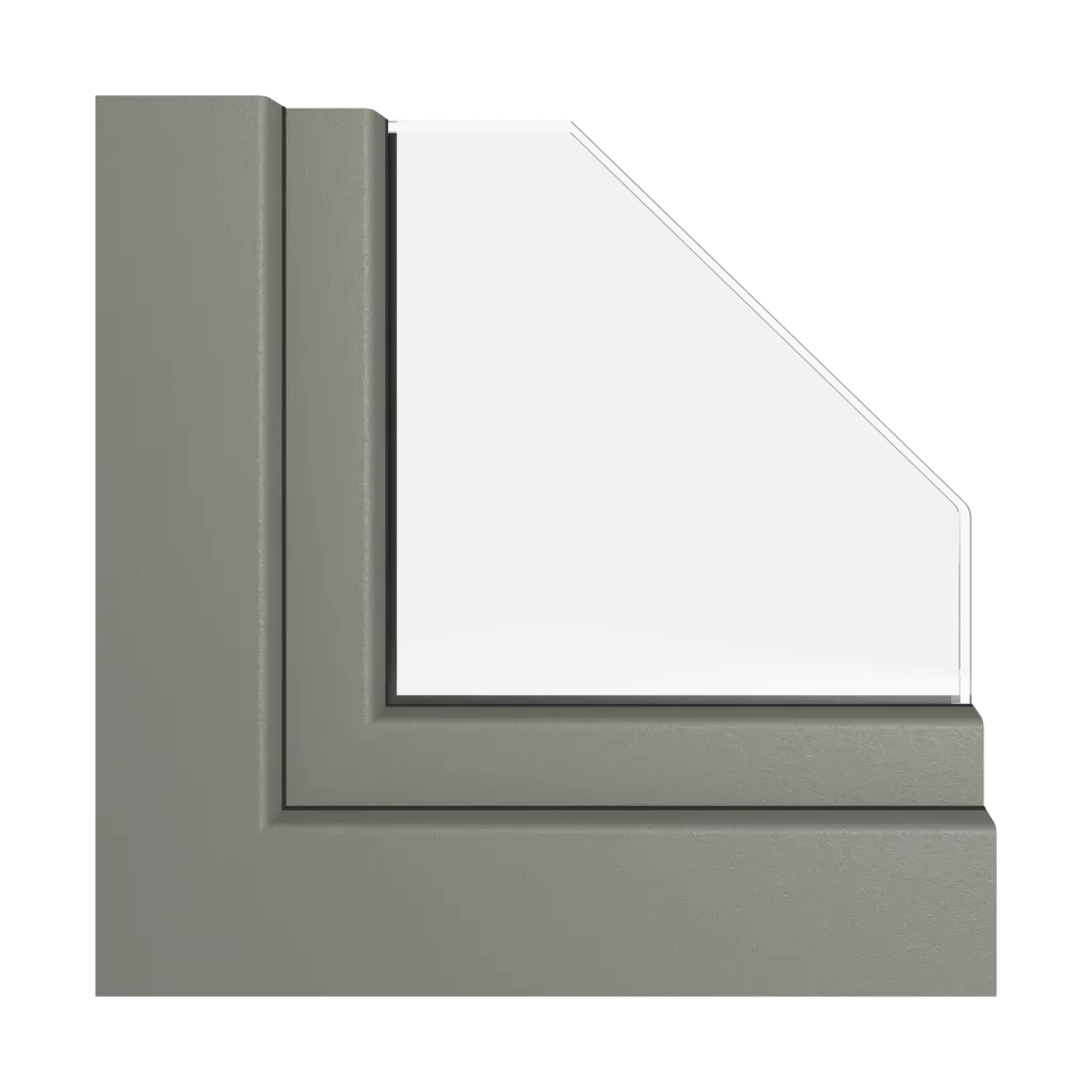 Quartz gris mat fenetres profils-de-fenetre kommerling premidoor-76-hst