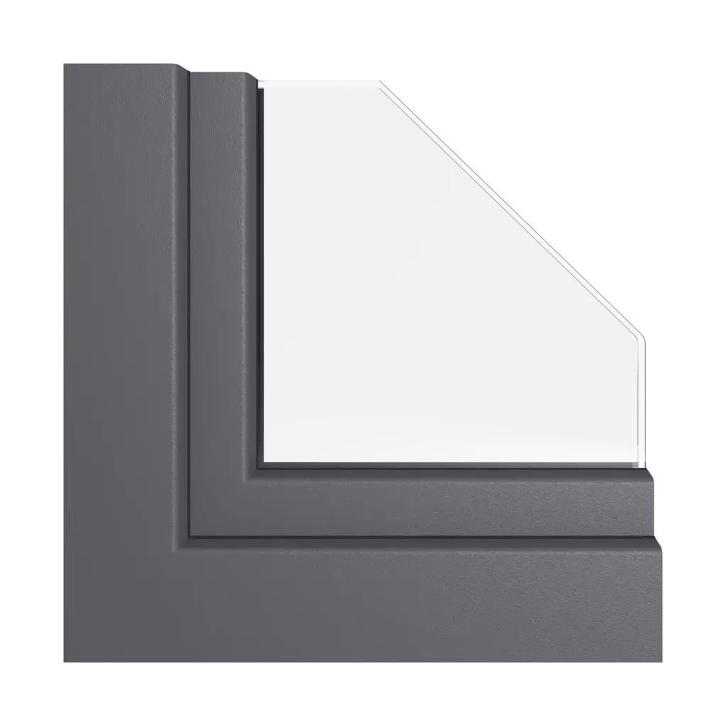 Gris ardoise fenetres profils-de-fenetre kommerling premidoor-76-hst