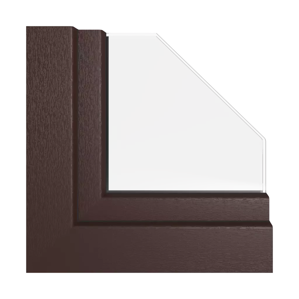 Marron-bordeaux fenetres profils-de-fenetre kommerling systeme-76-md