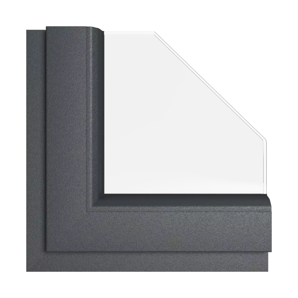 Noir-gris mat fenetres couleur-de-la-fenetre couleurs-kommerling noir-gris-mat interior
