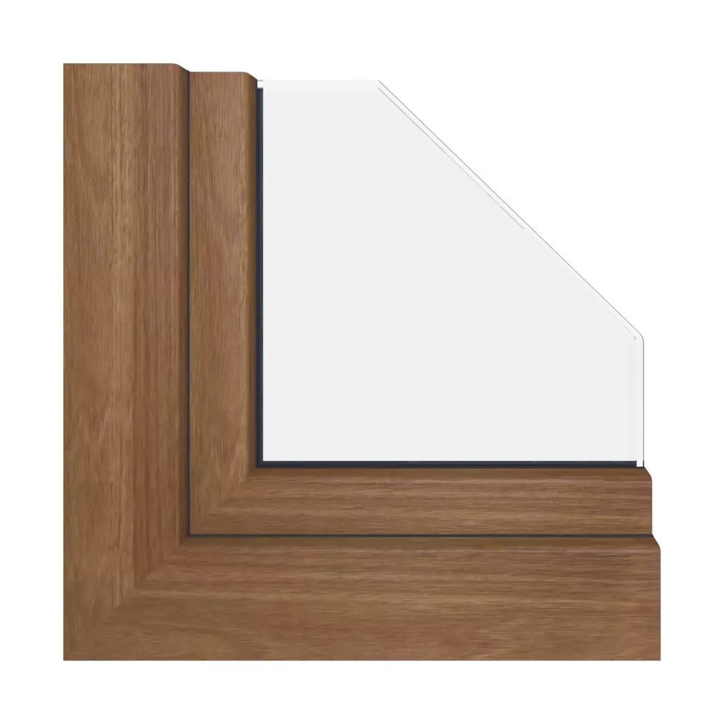 Noyer naturel fenetres profils-de-fenetre gealan hst-s-9000