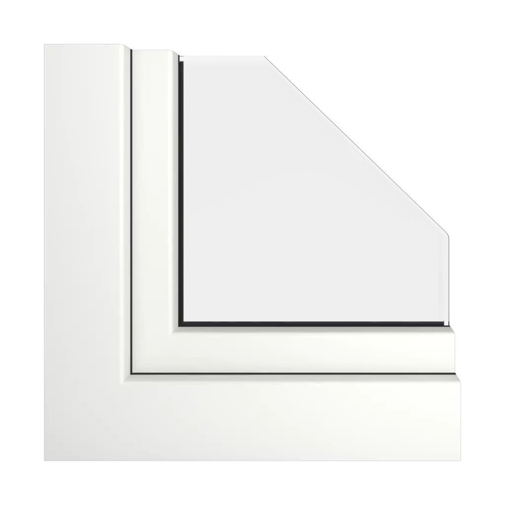 Acrylique blanc signalisation RAL 9016 fenetres profils-de-fenetre gealan s-8000