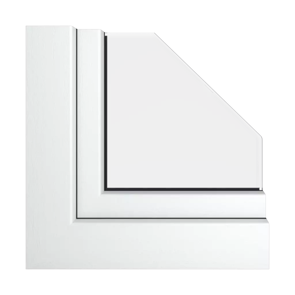 Blanc pur RAL 9010 fenetres profils-de-fenetre gealan s-8000