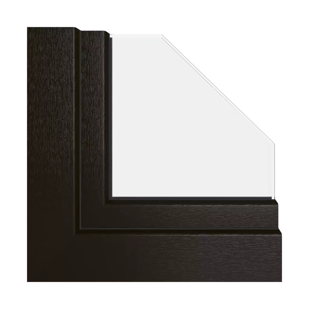 Noir et marron fenetres profils-de-fenetre gealan linear-%E2%9C%A8