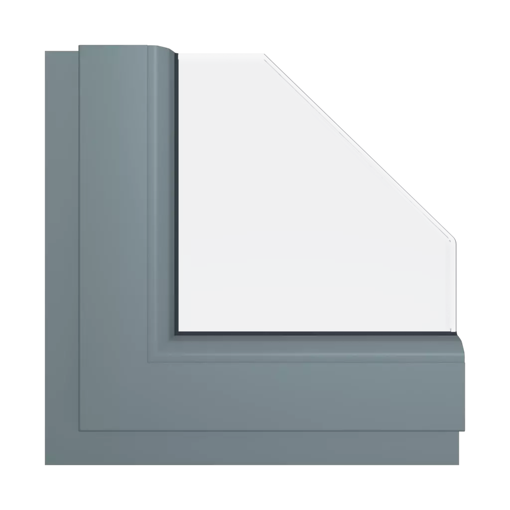 Gris basalte lisse RAL 7012 fenetres couleur-de-la-fenetre couleurs-gealan gris-basalte-lisse-ral-7012 interior
