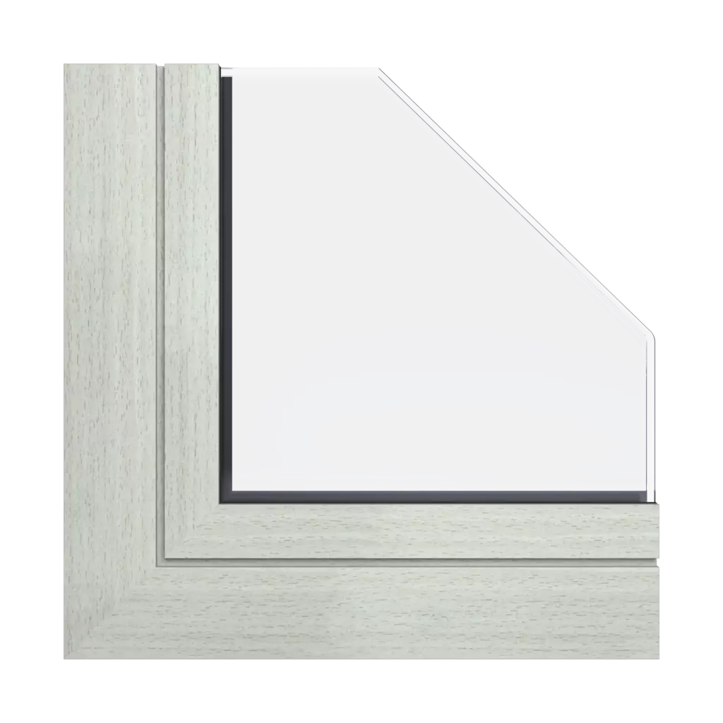 Effet bois de hêtre blanchi produits fenetres-pliantes    