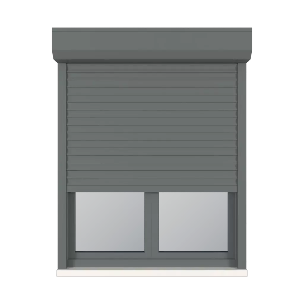 Gris basalte fenetres accessoires-de-fenetre stores-de-fenetre aluprof