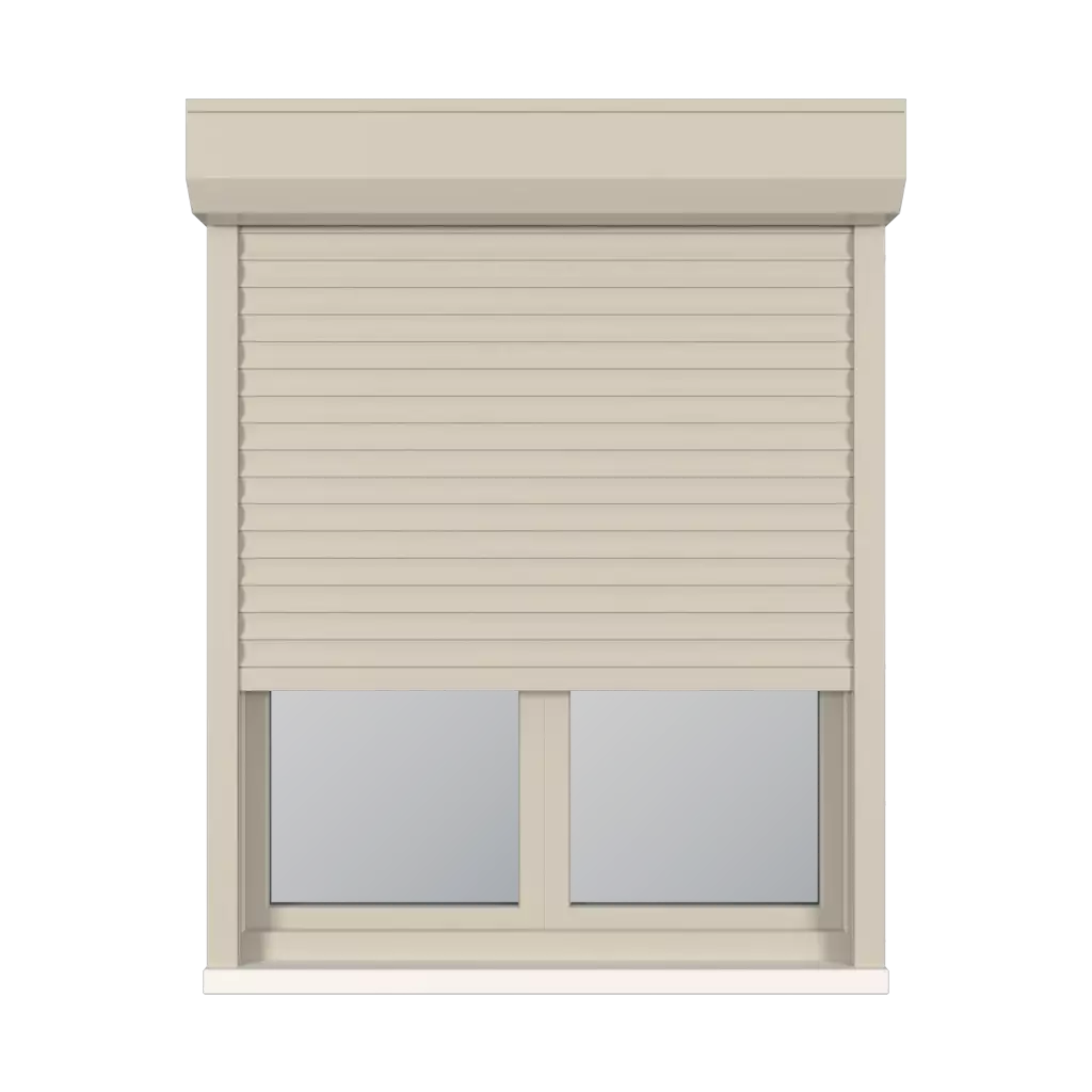 Beige fenetres accessoires-de-fenetre stores-de-fenetre aluprof