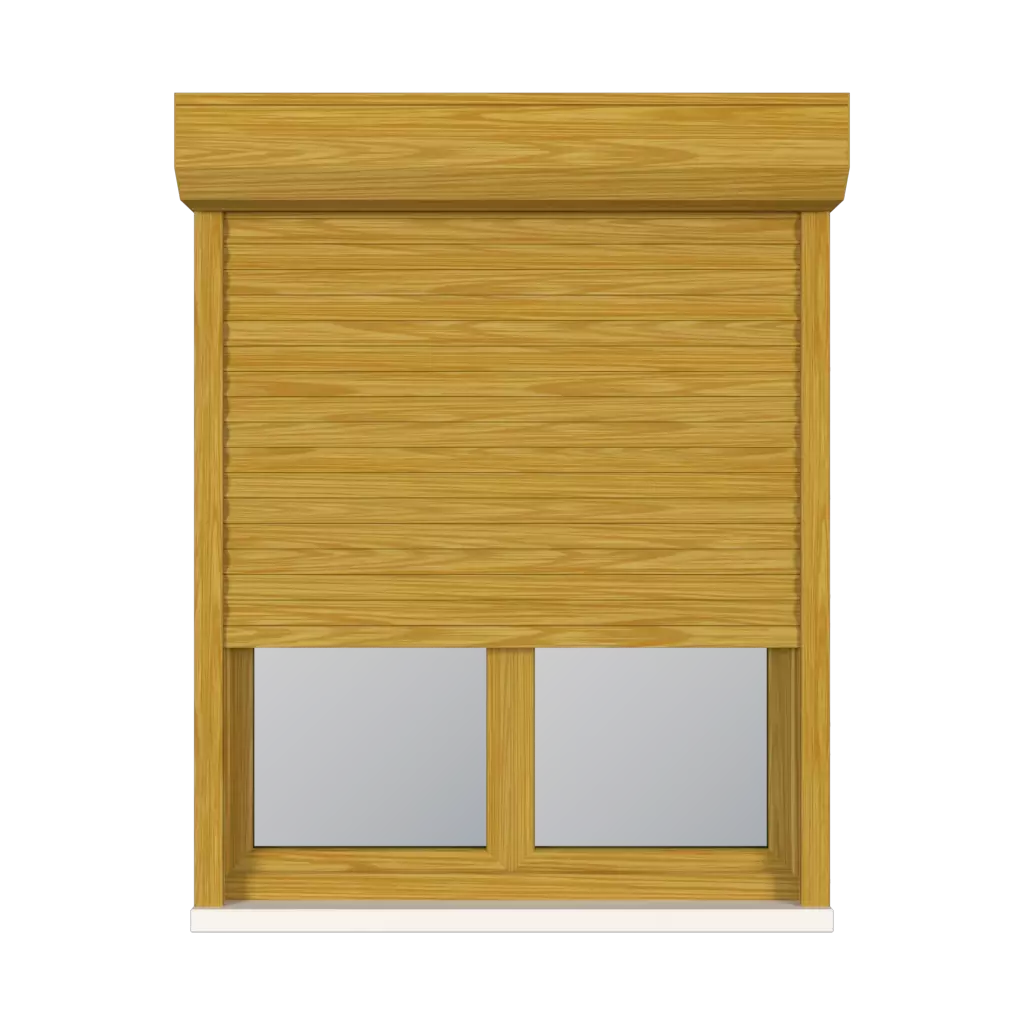 Bois clair fenetres accessoires-de-fenetre stores-de-fenetre aluprof