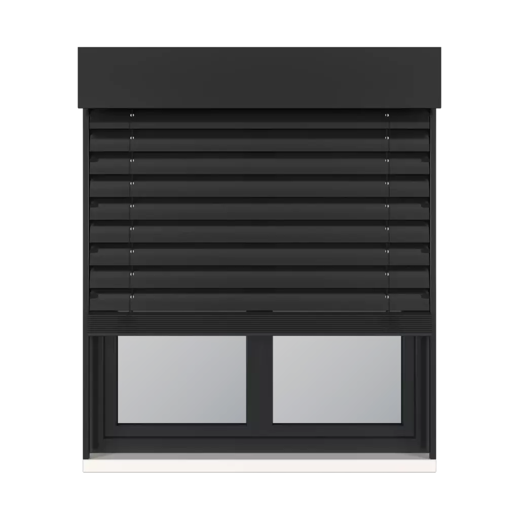Noir RAL 9005 produits stores-de-facade    
