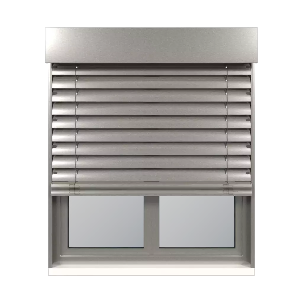 Aluminium gris RAL 9007 produits stores-de-facade    