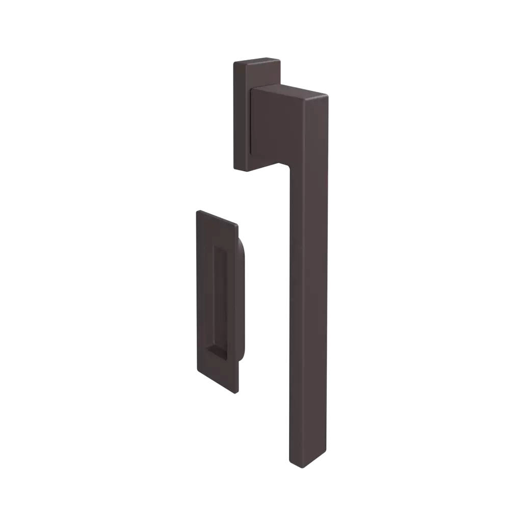 Poignée Smart Slide Dublin marron fenetres accessoires-de-fenetre poignees toboggan-intelligent-dublin  