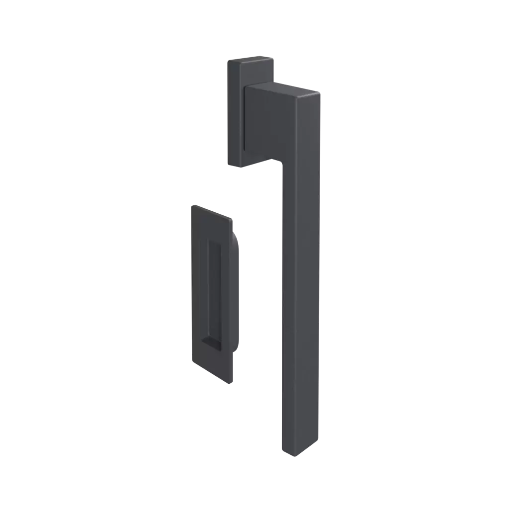 Poignée Smart Slide Dublin anthracite fenetres accessoires-de-fenetre poignees toboggan-intelligent-dublin  