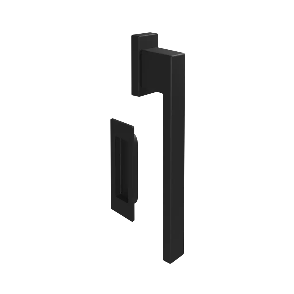 Poignée Smart Slide Dublin noire fenetres accessoires-de-fenetre poignees toboggan-intelligent-dublin  