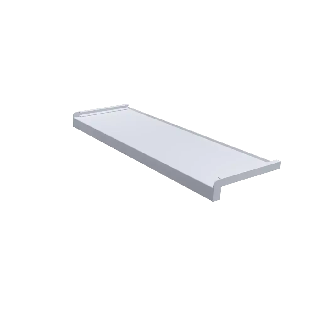 Blanc fenetres accessoires-de-fenetre appuis-de-fenetre externe aluminium-2 