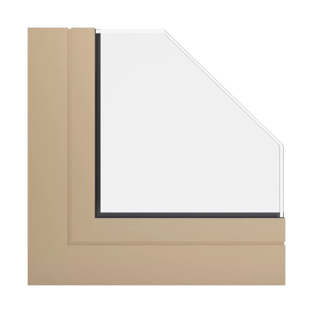 RAL 1001 Beige fenetres profils-de-fenetre ponzio pe68-hi