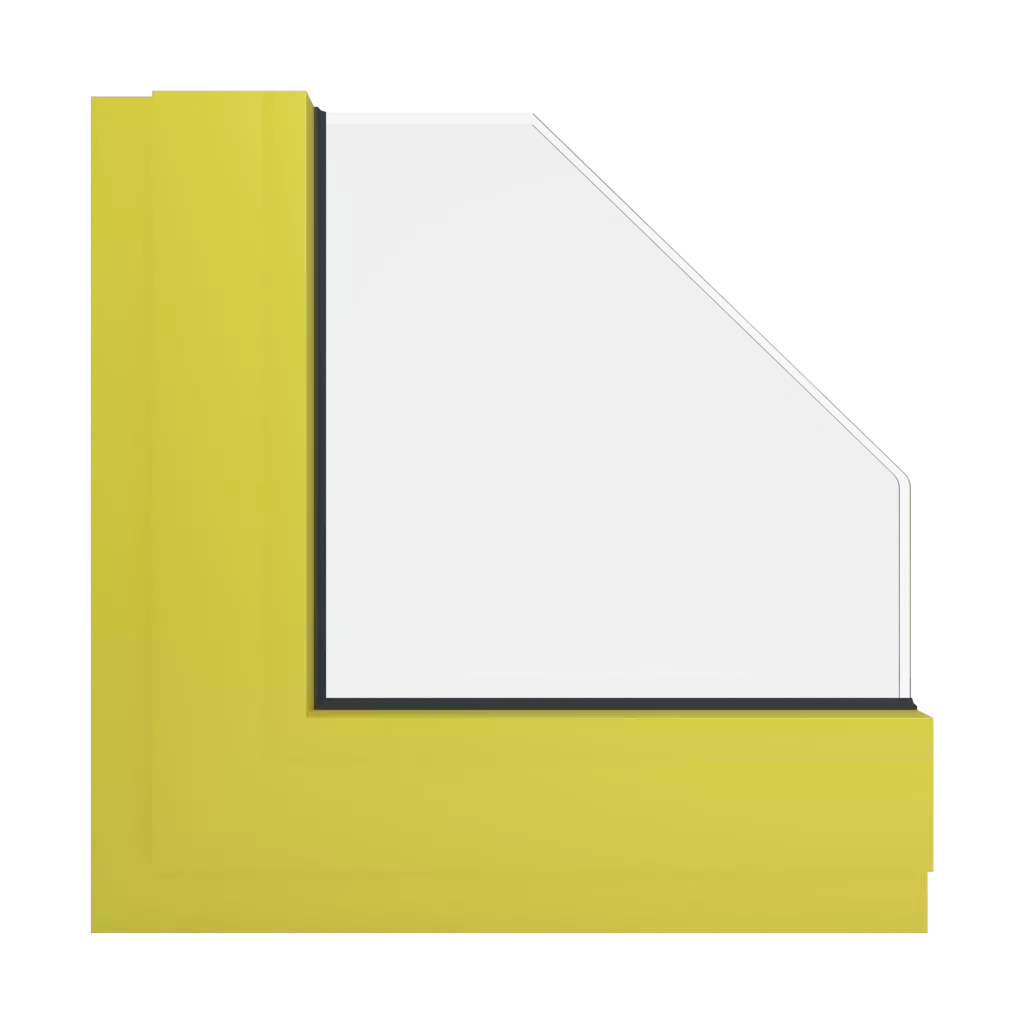 RAL 1016 Jaune soufre fenetres couleur-de-la-fenetre aluminium-ral ral-1016-jaune-soufre interior