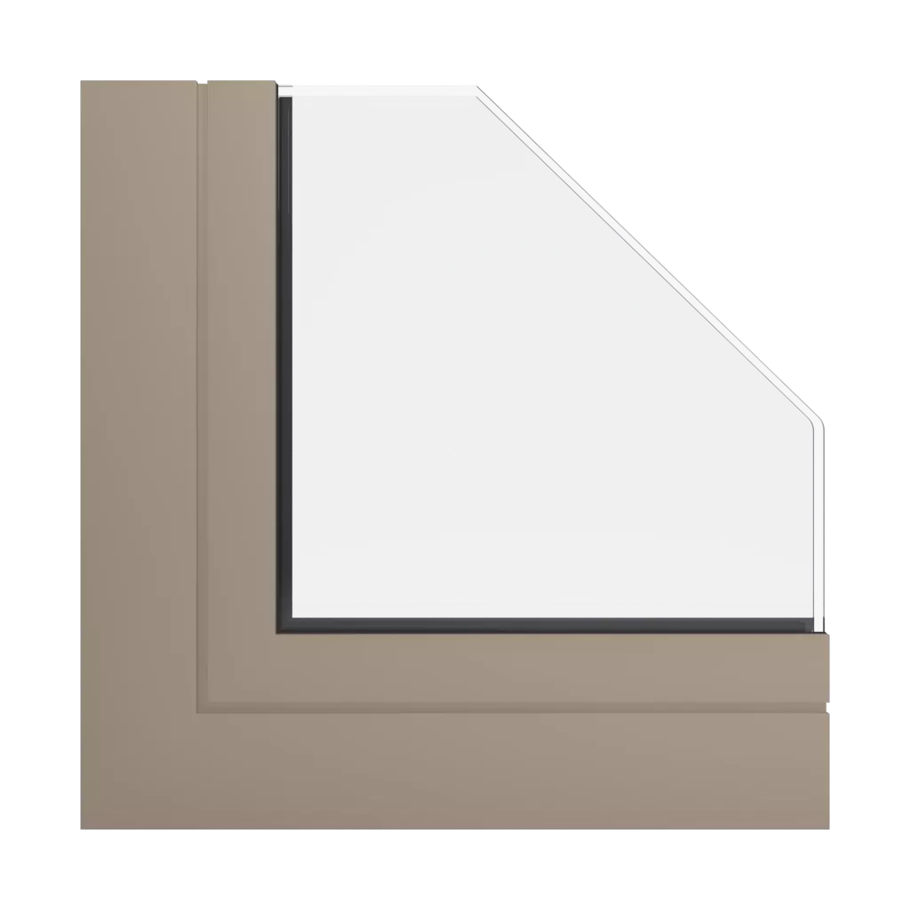 RAL 1019 Beige gris fenetres profils-de-fenetre aluprof mb-78ei